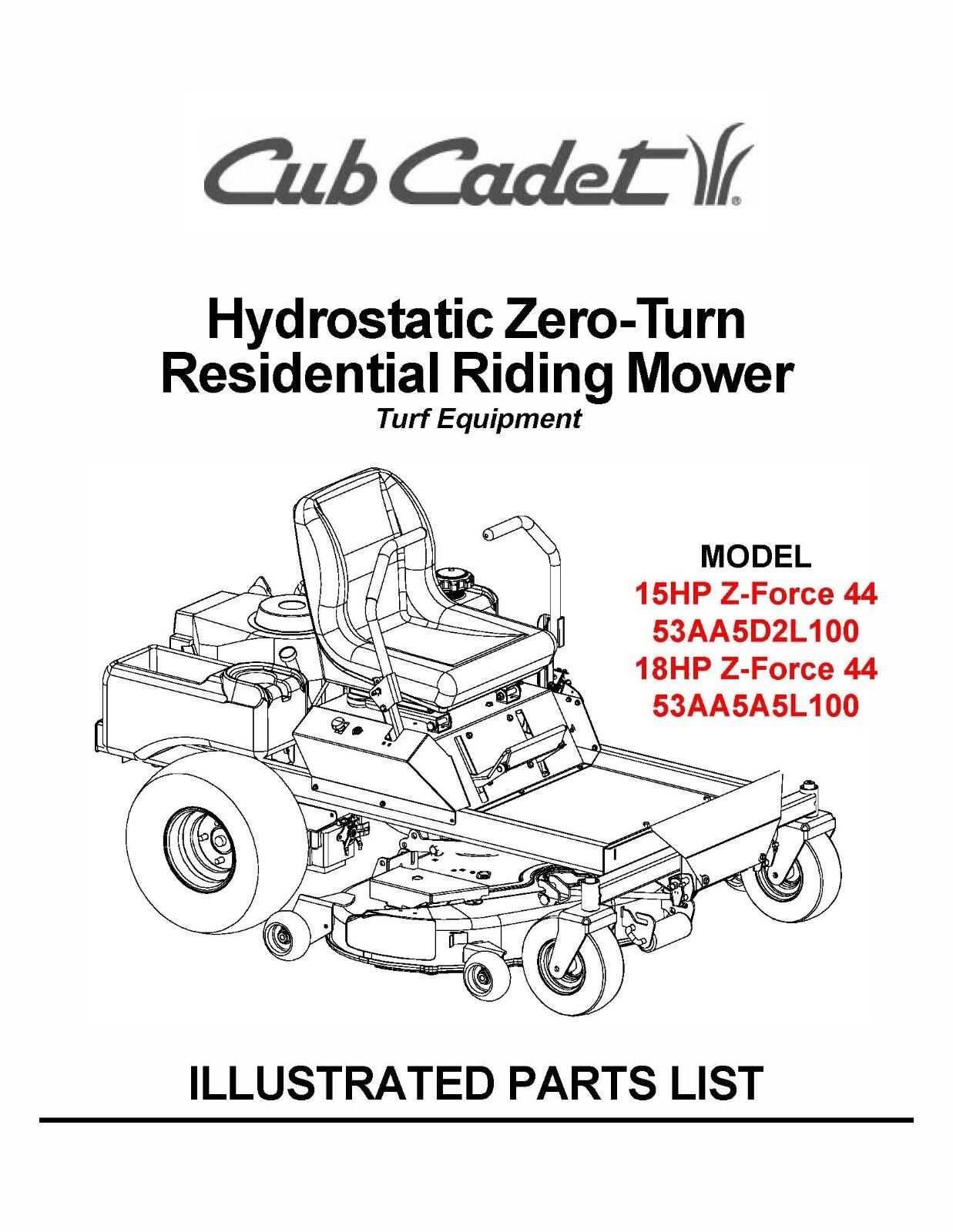 cub cadet super lt 1550 parts diagram