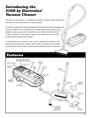 electrolux canister vacuum parts diagram