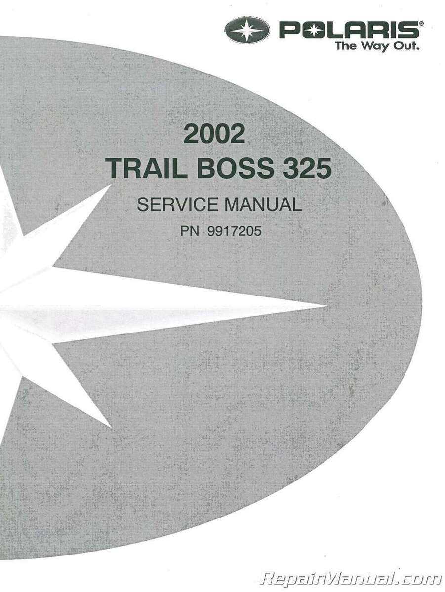 polaris trail boss 325 parts diagram