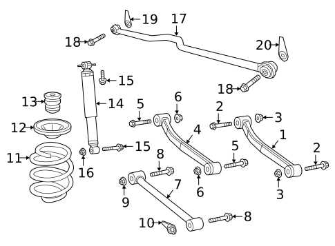 jeep suspension parts diagram