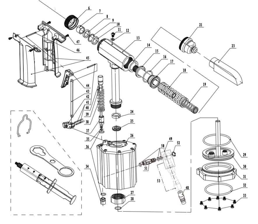 roll n lock parts diagram