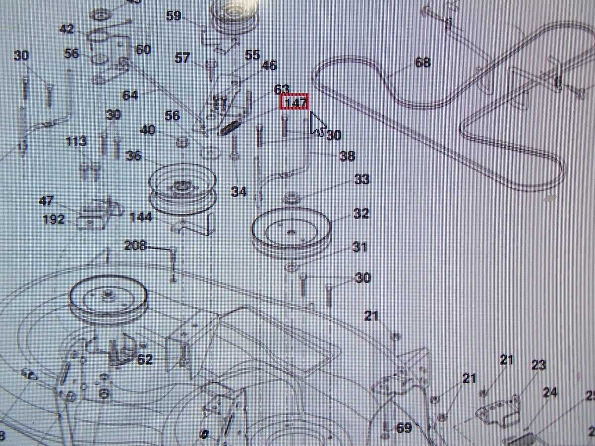 ariens 42 mower deck parts diagram