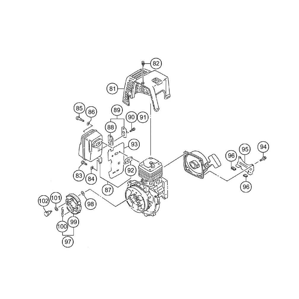 stihl bg55 parts diagram