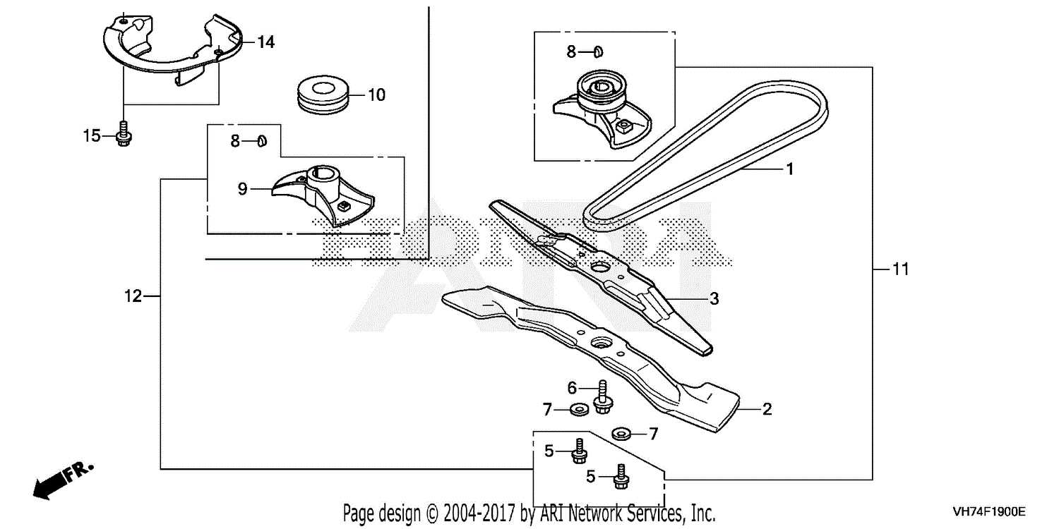 honda hrx2172hxa parts diagram