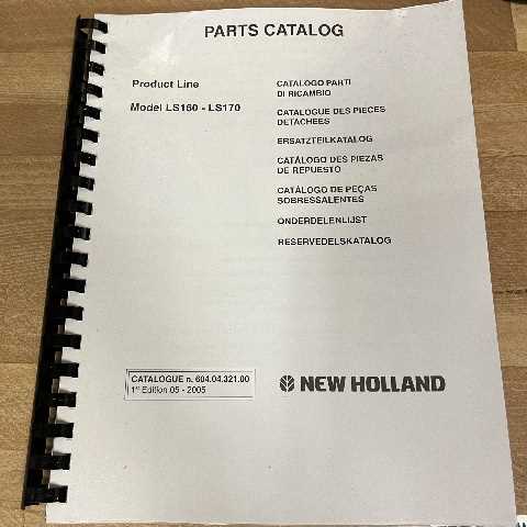 new holland ls170 parts diagram