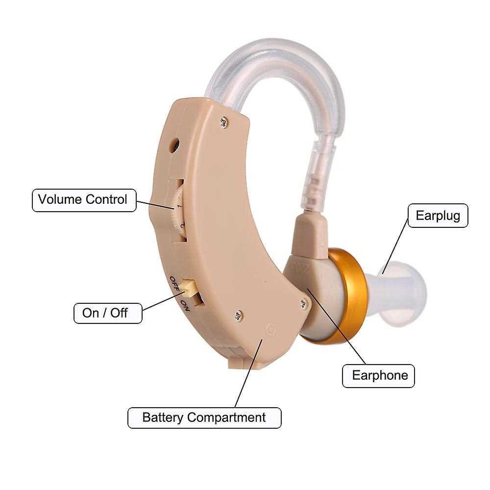 hearing aid parts diagram