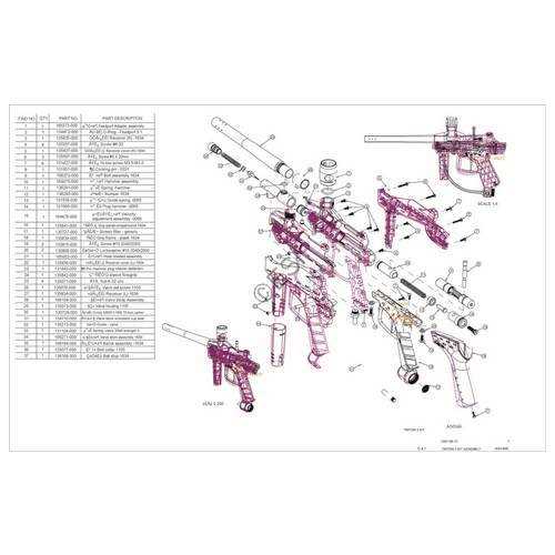 paintball gun parts diagram