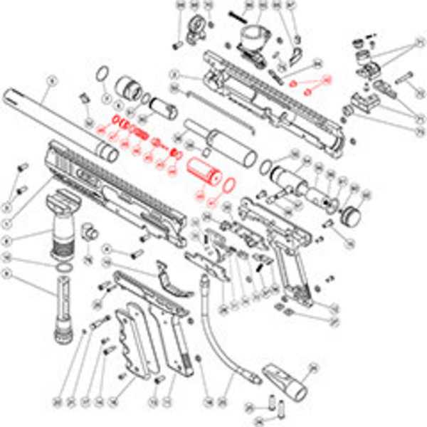 paintball gun parts diagram