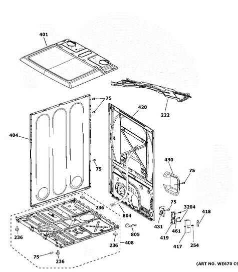 panda dryer parts diagram