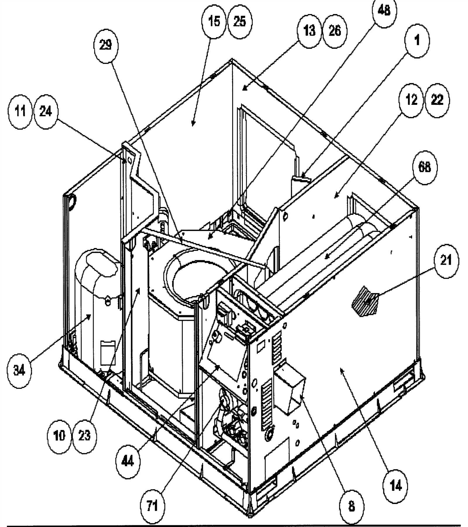 payne furnace parts diagram