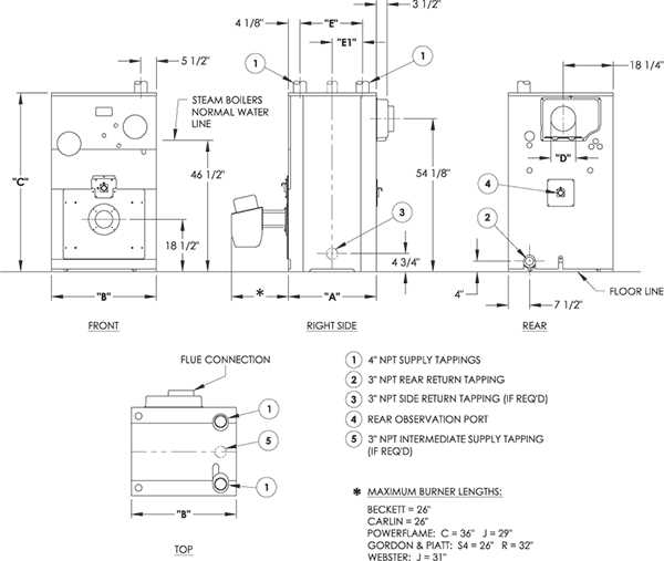 peerless boiler parts diagram