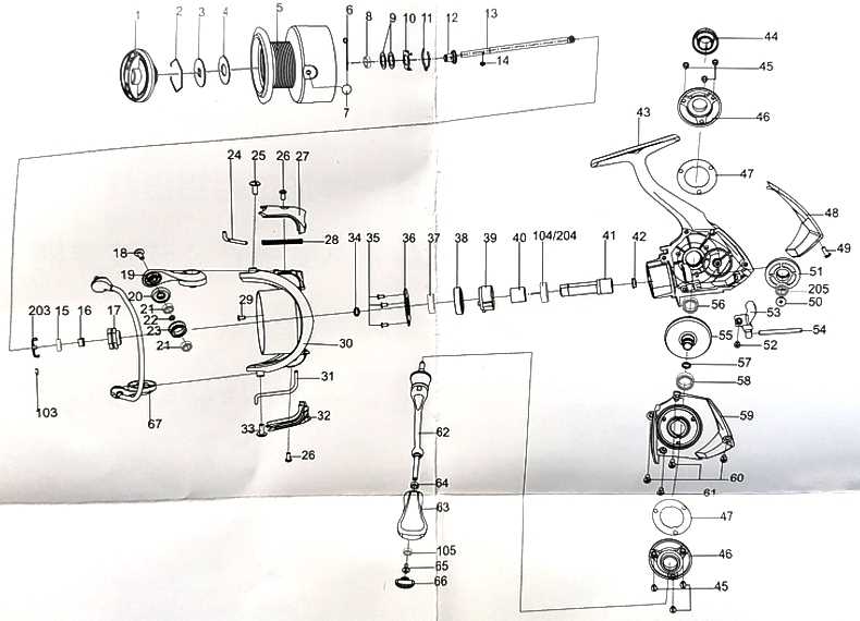 pflueger parts diagram