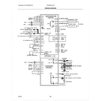 frigidaire parts diagram