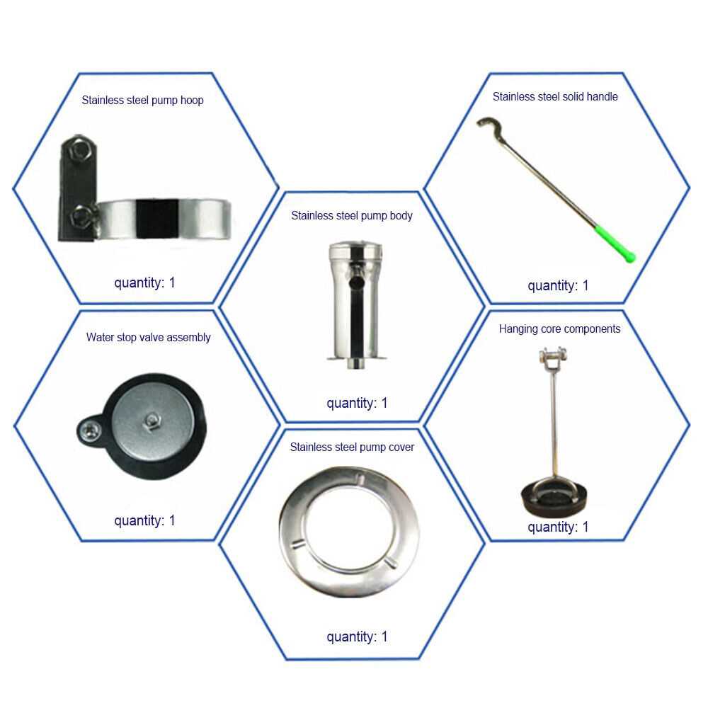 pitcher pump parts diagram