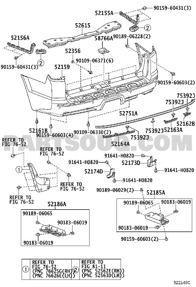 toyota 4runner parts diagram