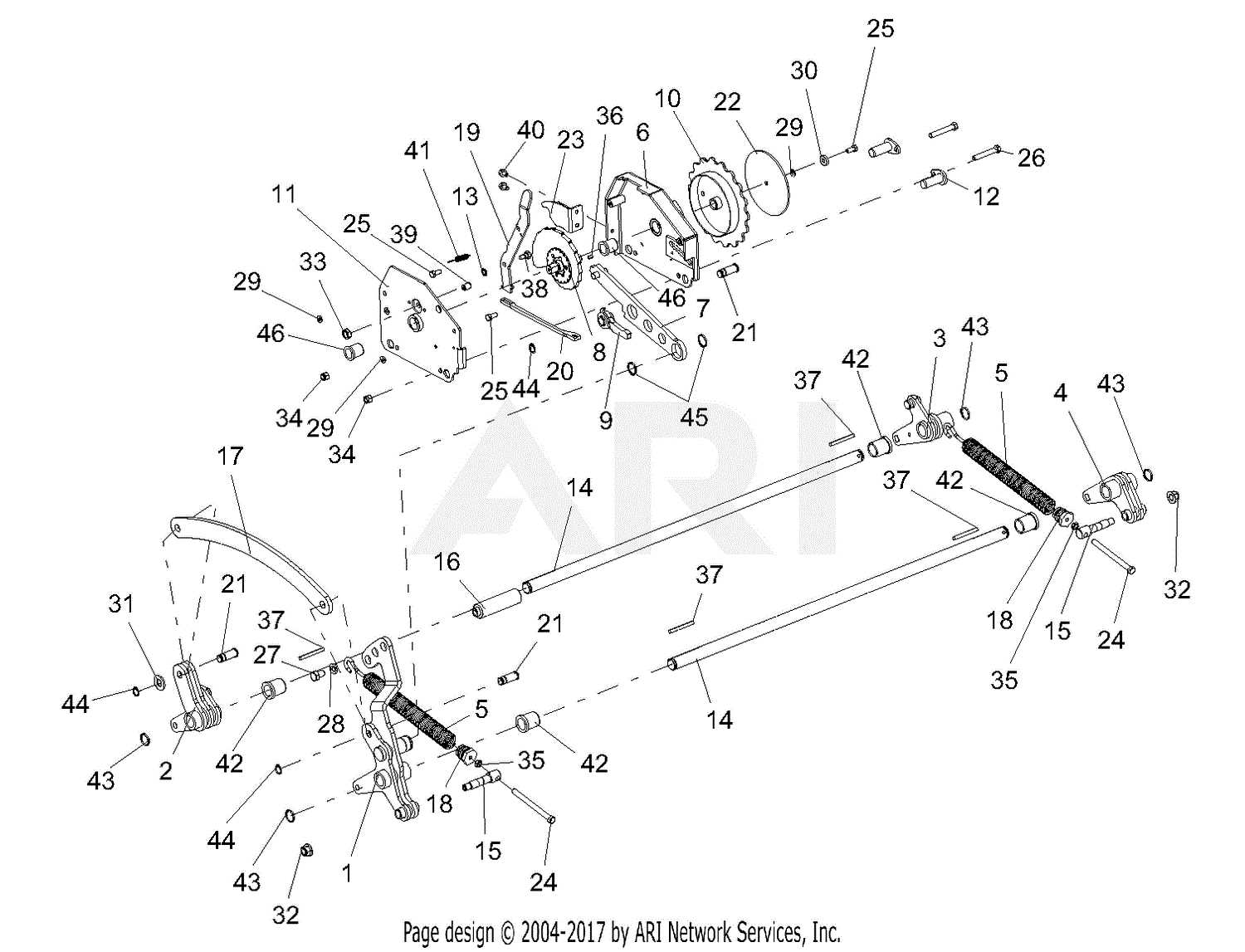 kubota 60 mower deck parts diagram