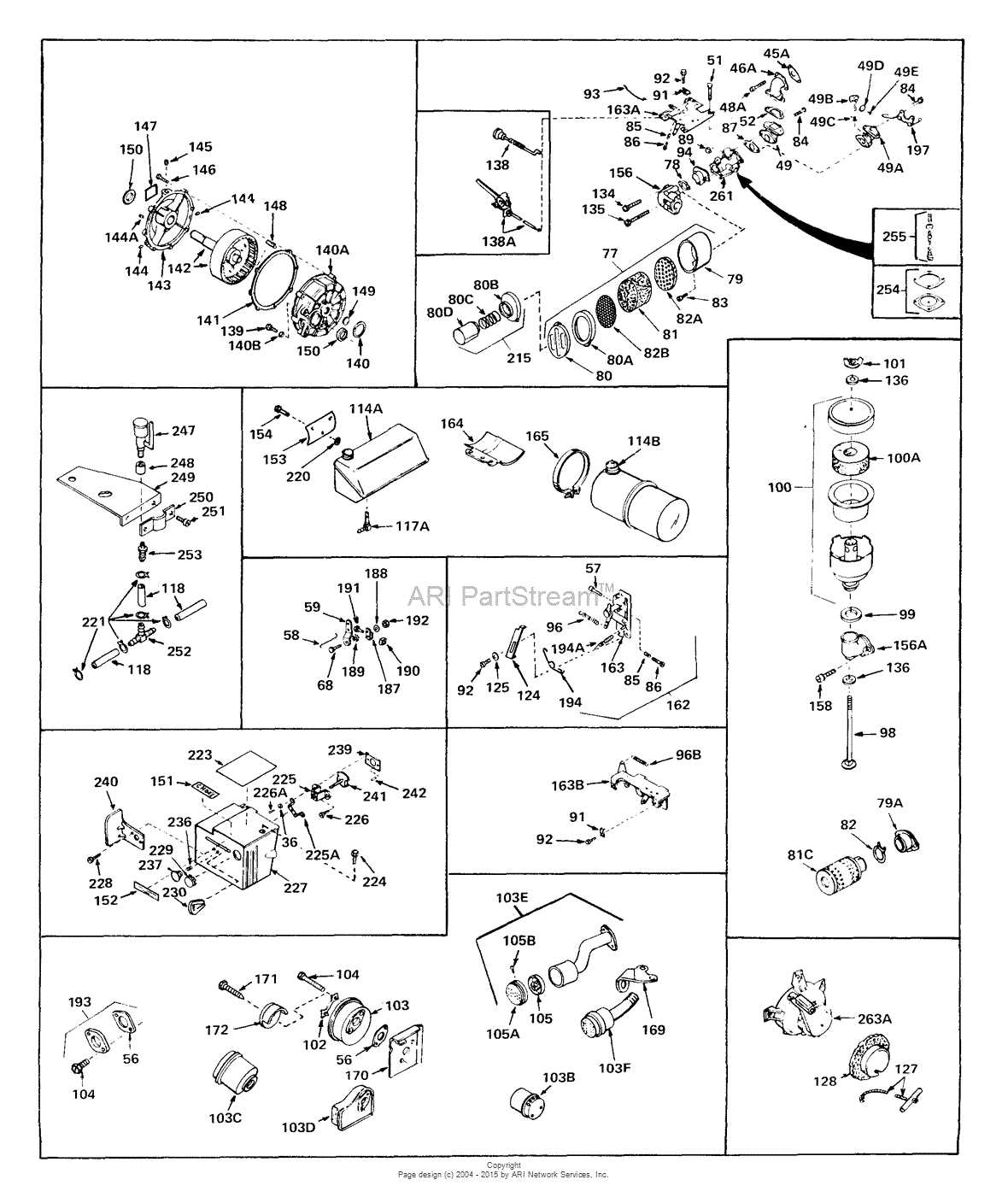 tecumseh 3.5 hp engine parts diagram