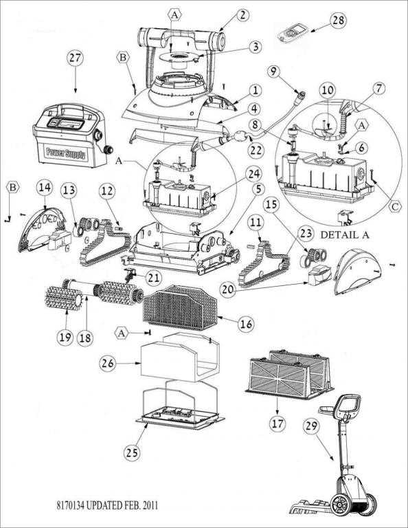 polaris 280 parts diagram