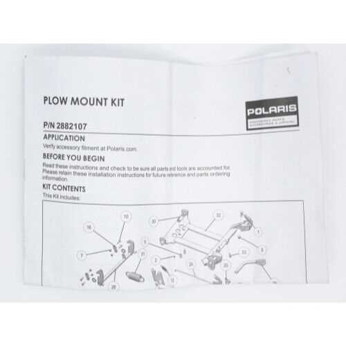 polaris 280 parts diagram