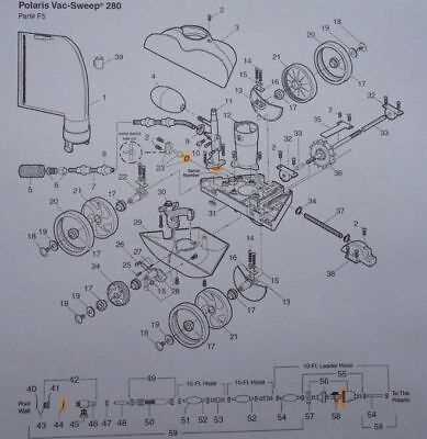 polaris 280 pool cleaner parts diagram