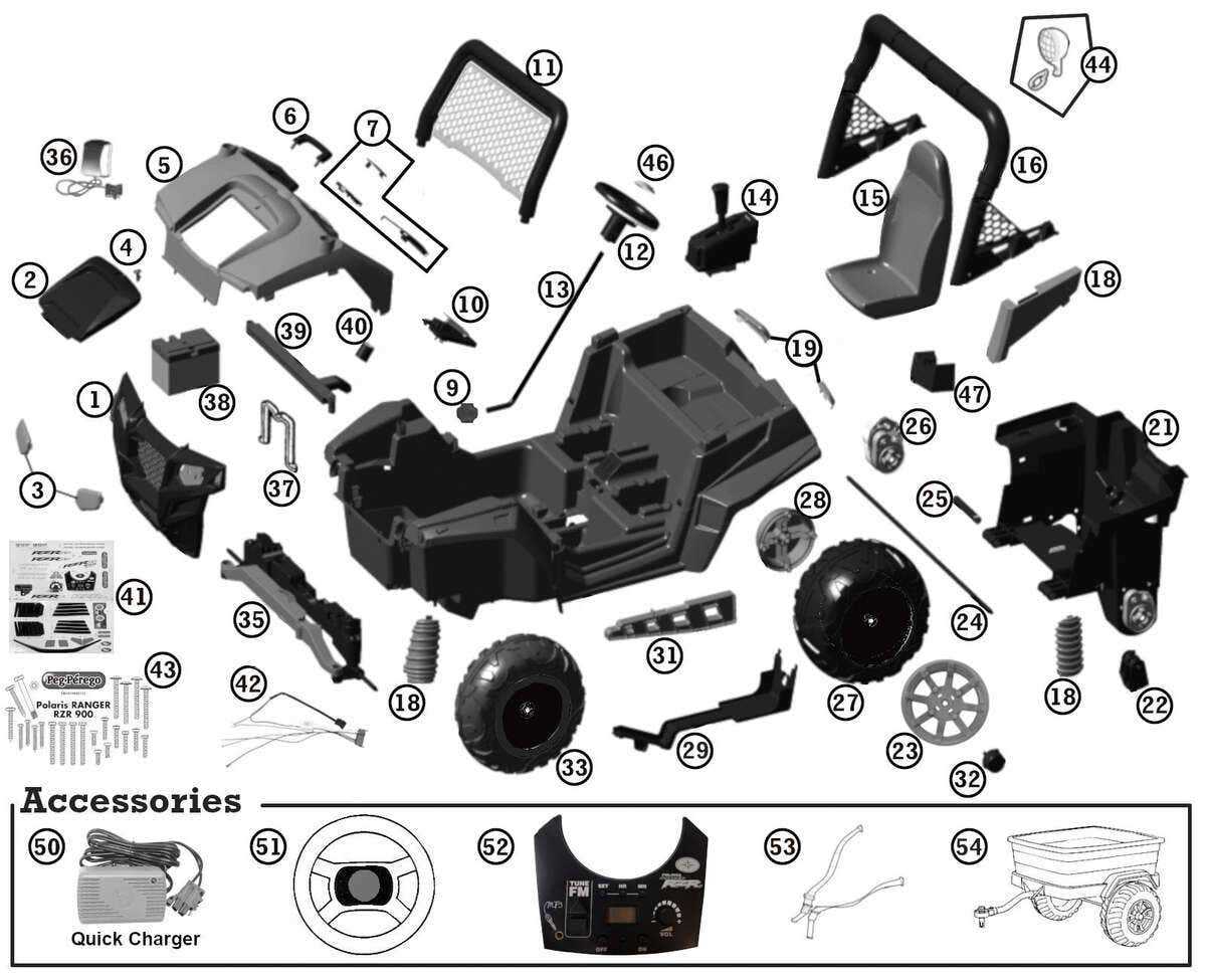 polaris ranger 1000 parts diagram