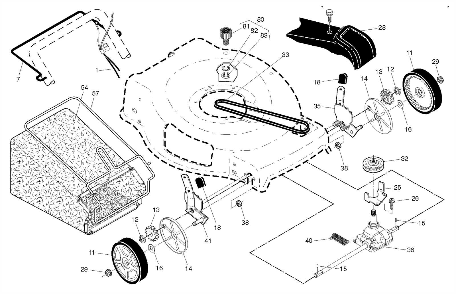 poulan pro 500e parts diagram