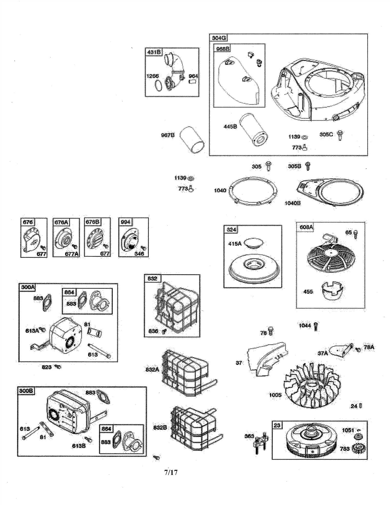 poulan pro pp175g42 parts diagram