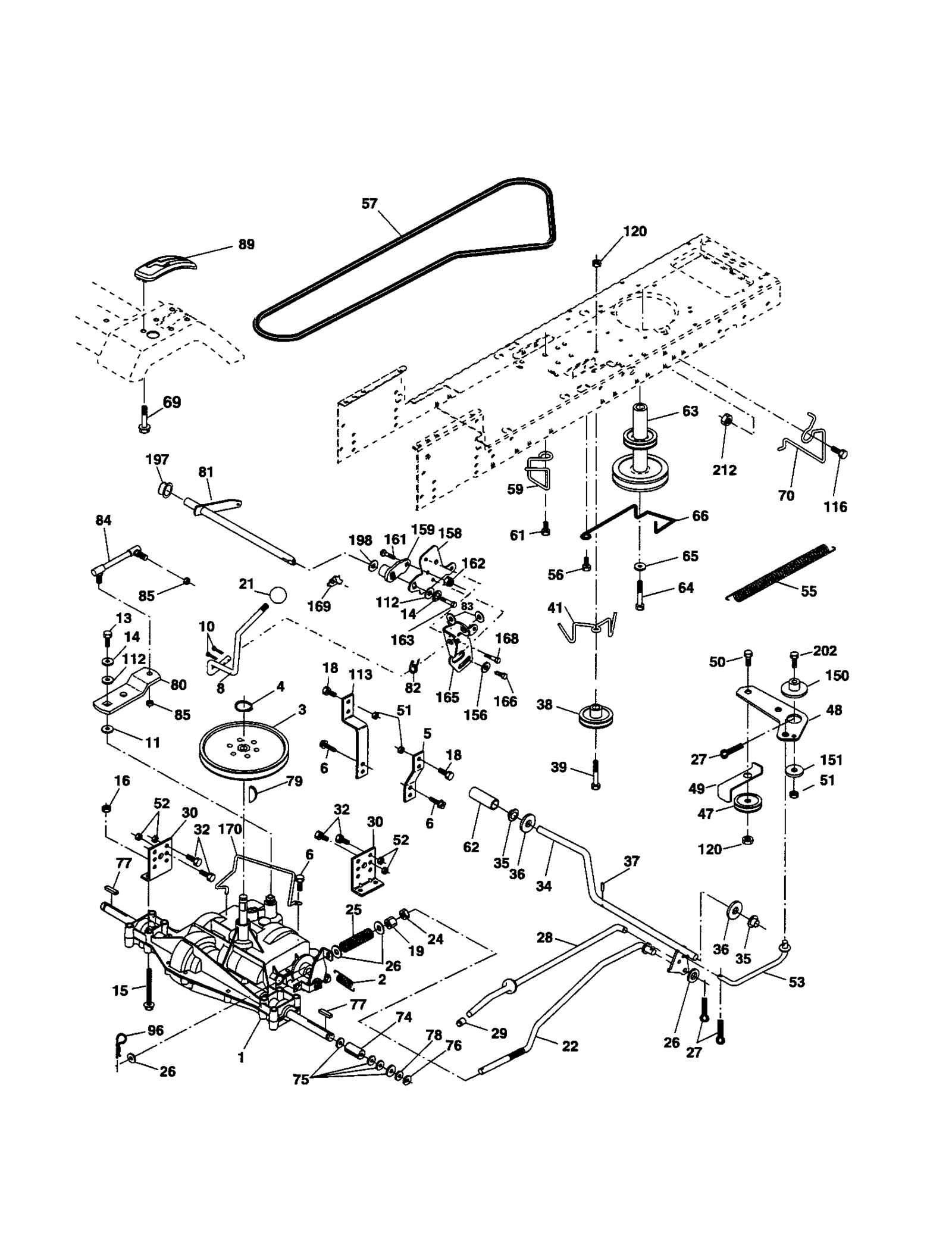 poulan tiller parts diagram