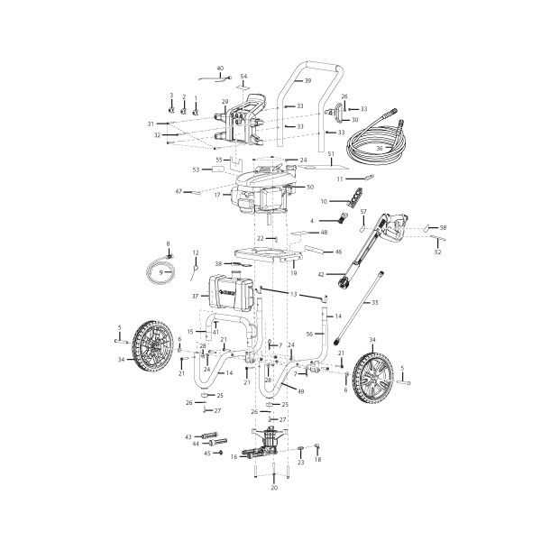 pressure washer pump parts diagram