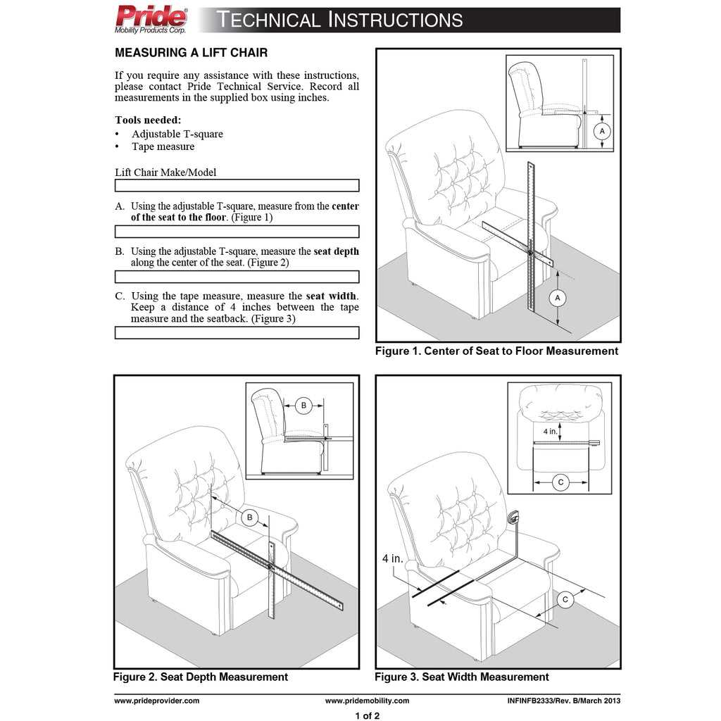 pride lift chair parts diagram