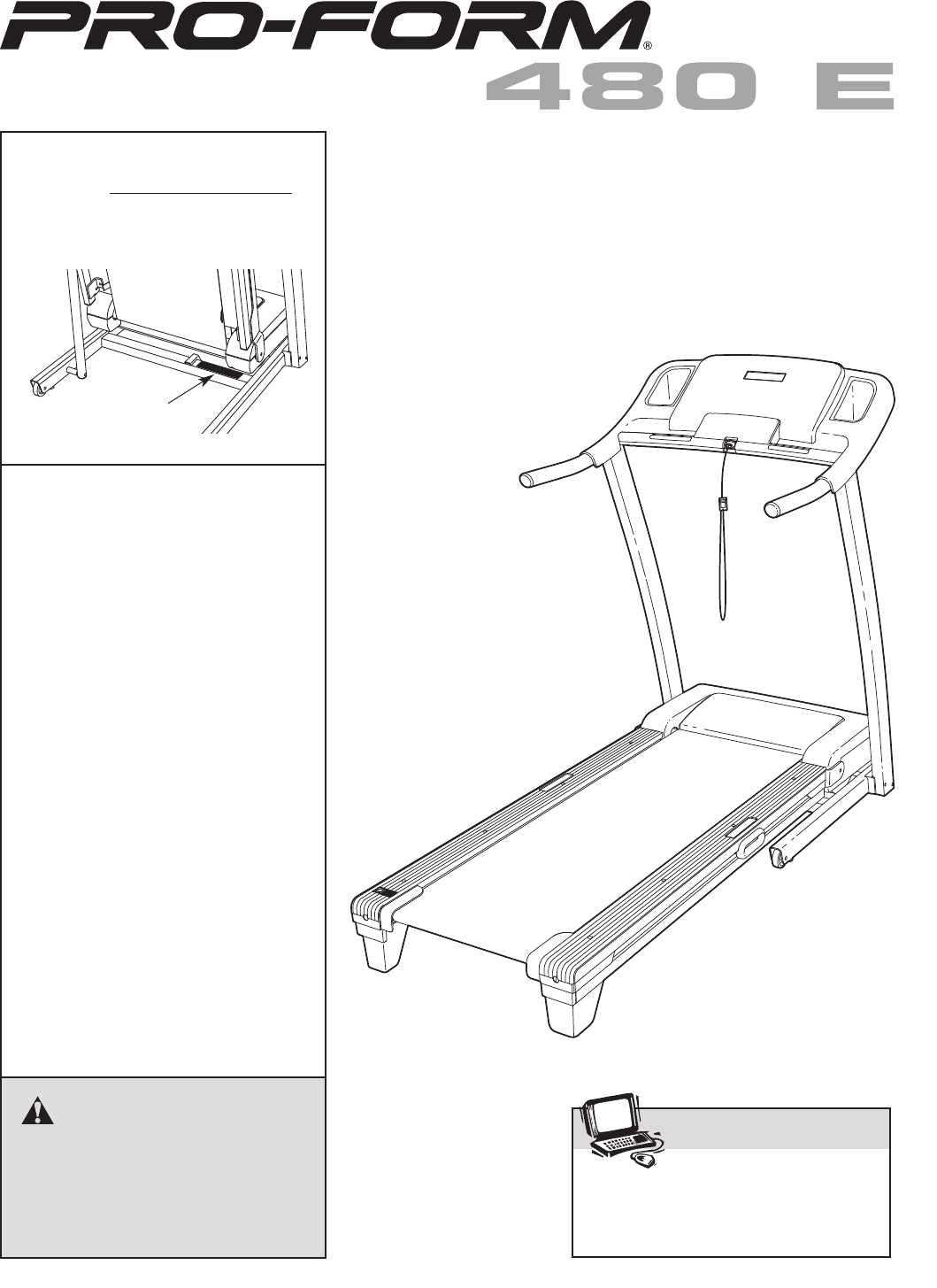 proform treadmill parts diagram