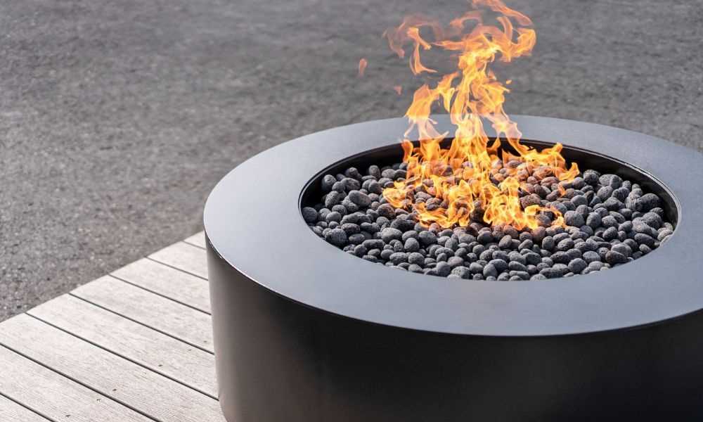 propane fire pit parts diagram