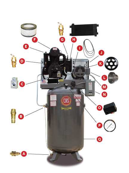 puma air compressor parts diagram