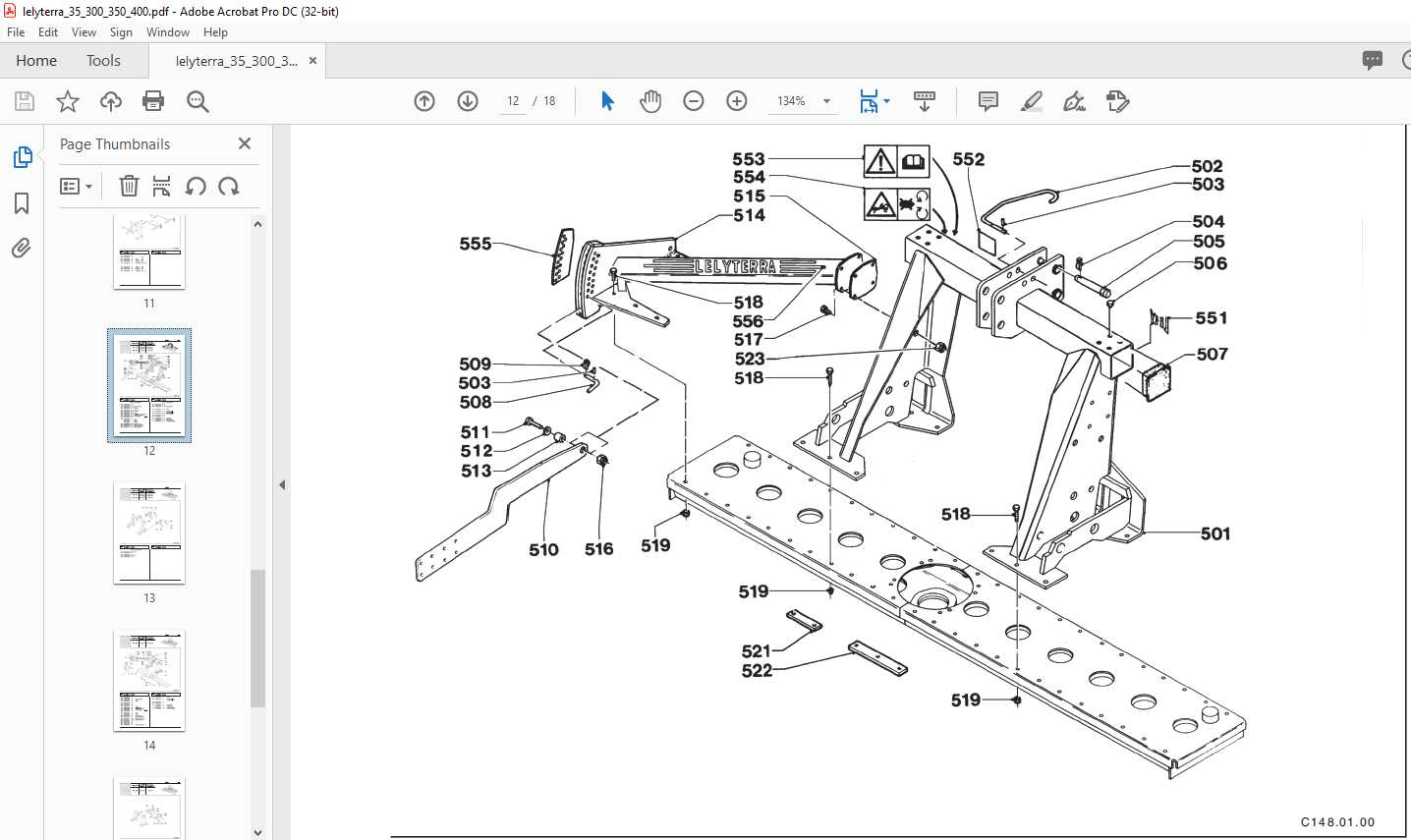 vermeer 504 parts diagram