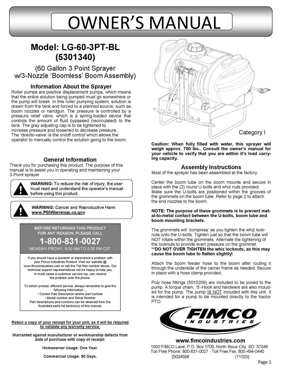 fimco sprayer parts diagram