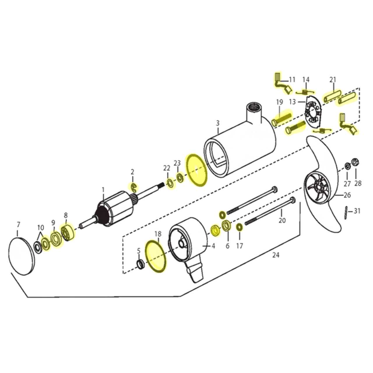 minn kota ulterra parts diagram