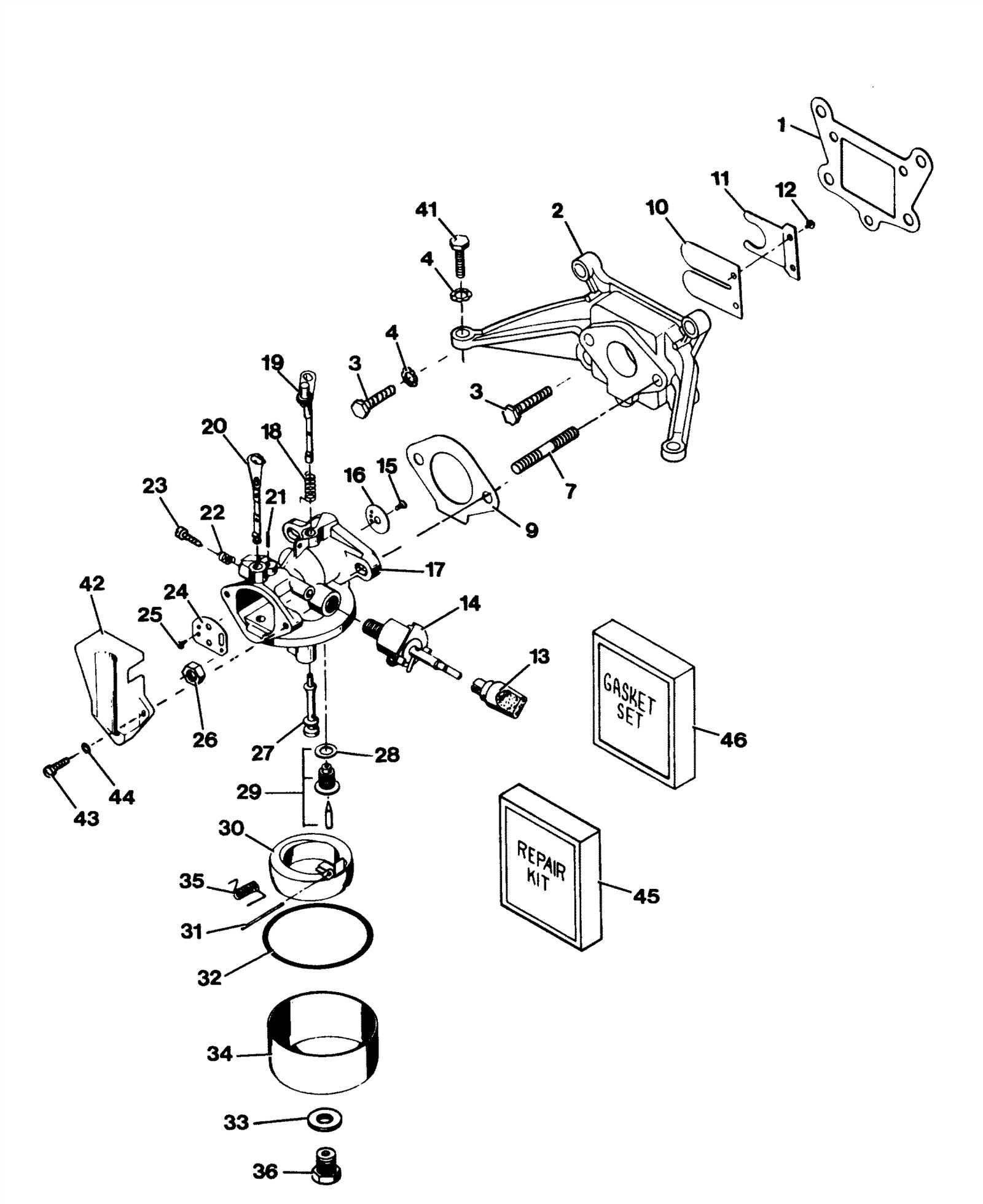 mercury 35 hp outboard parts diagram