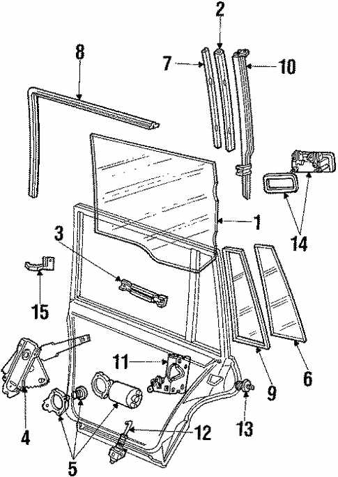 lincoln town car parts diagram