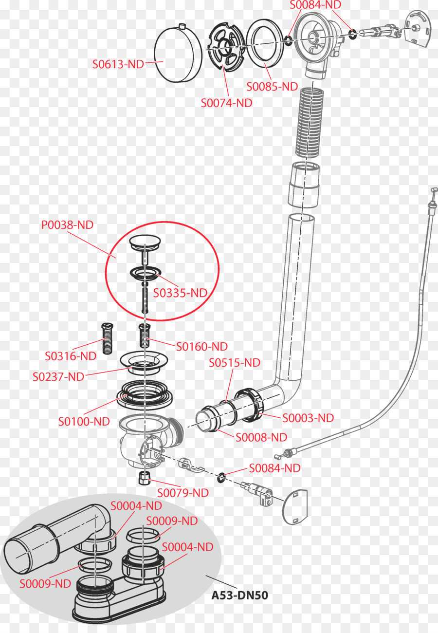 parts of a shower diagram