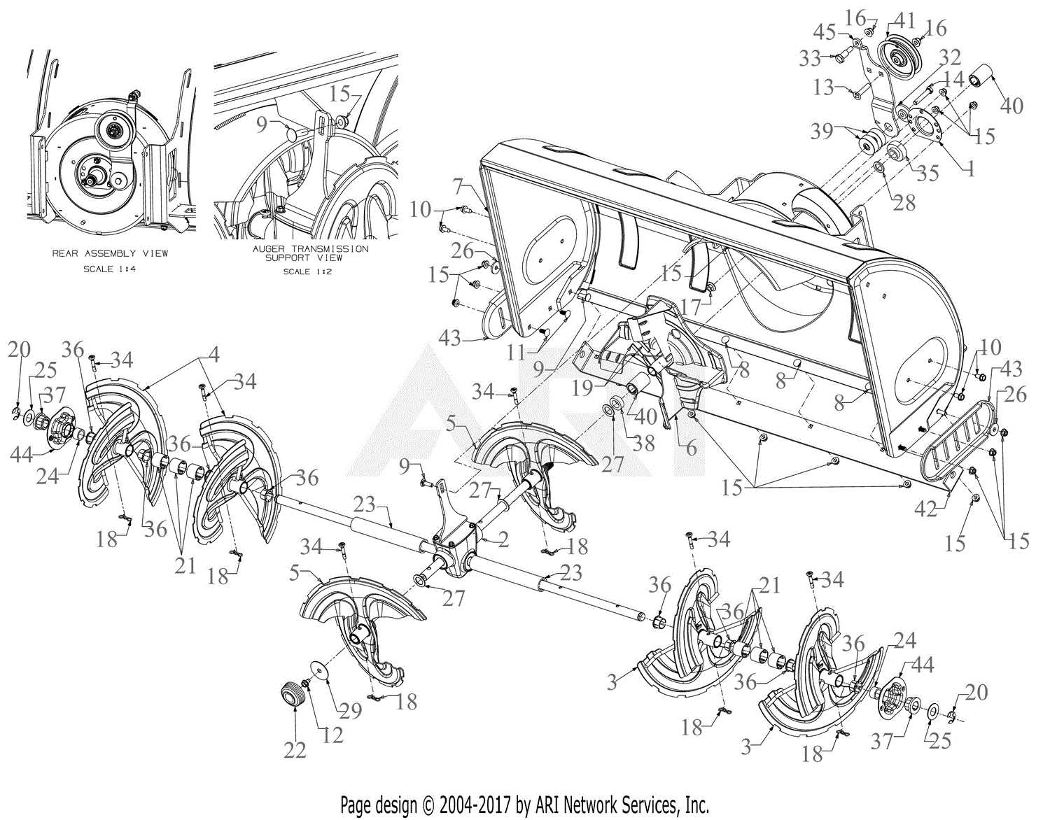 cub cadet 3x snow blower parts diagram