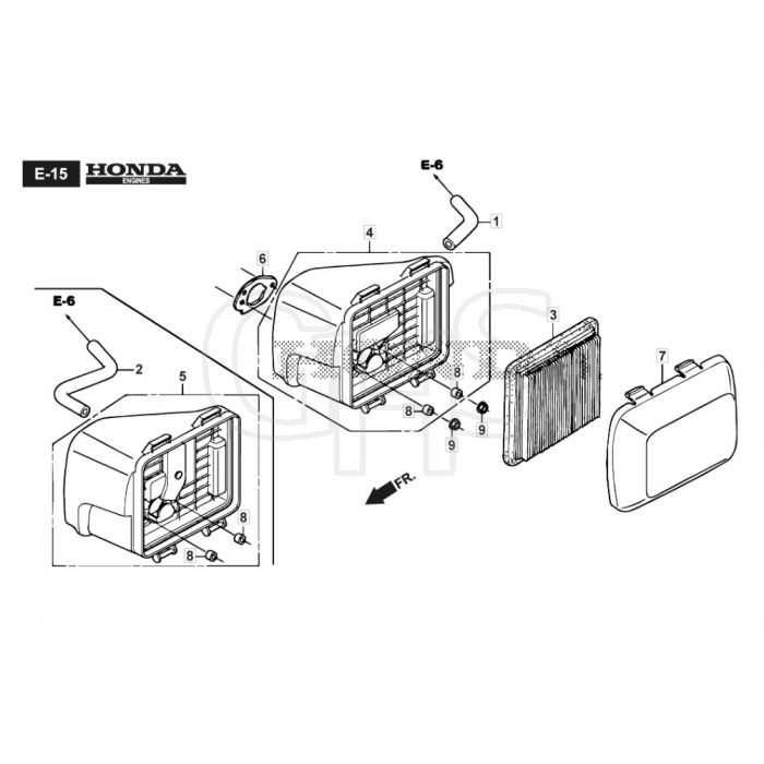 honda eu2000i parts diagram