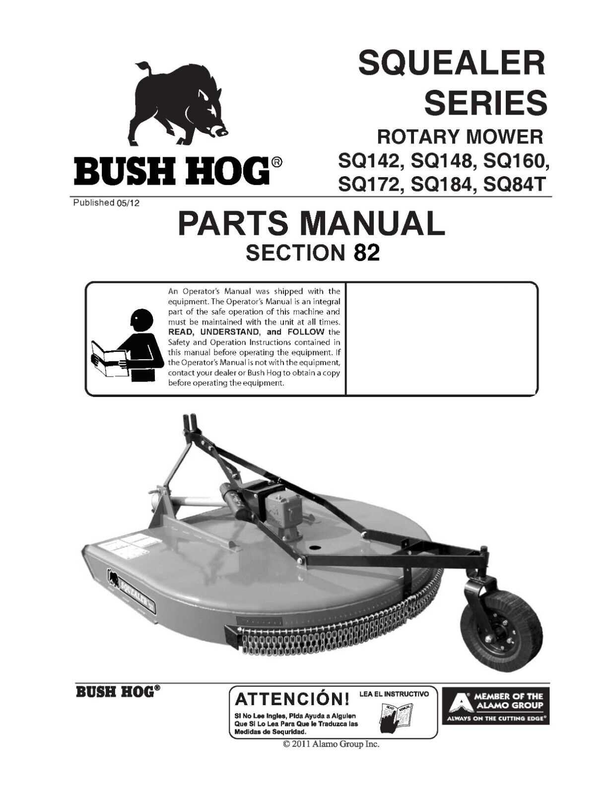 bush hog m2561 parts diagram