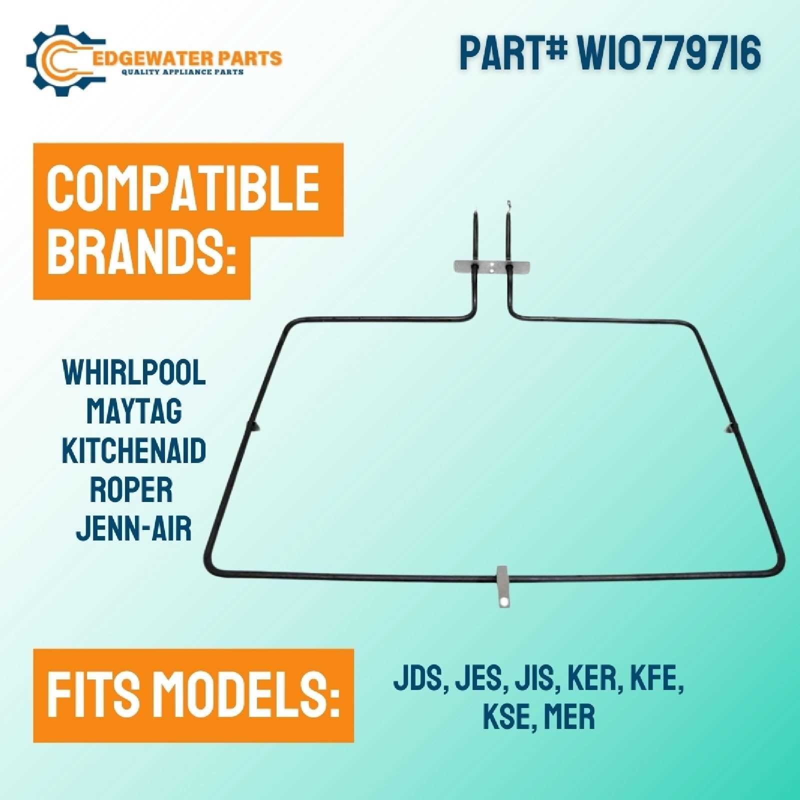 whirlpool range parts diagram