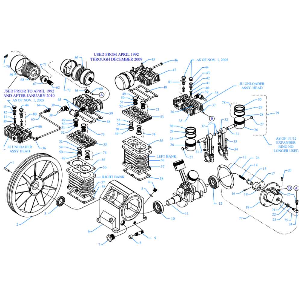 emglo air compressor parts diagram