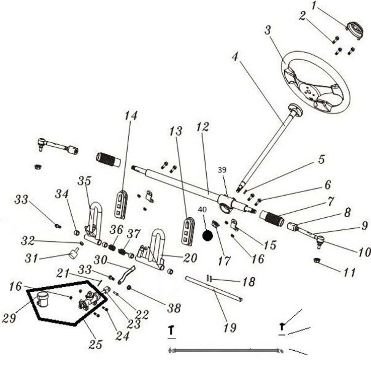 american landmaster parts diagram