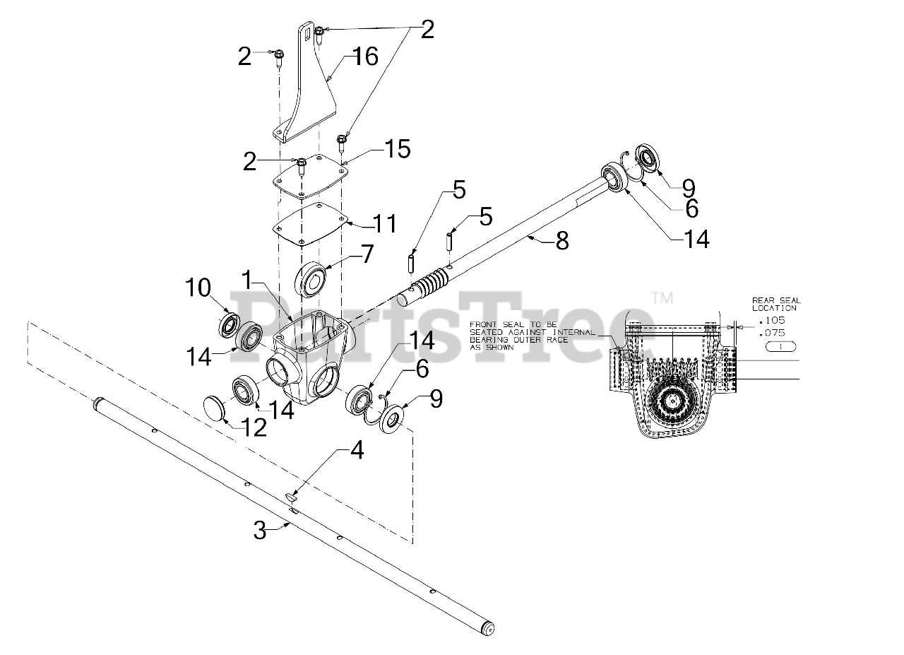 cub cadet 2x snow blower parts diagram