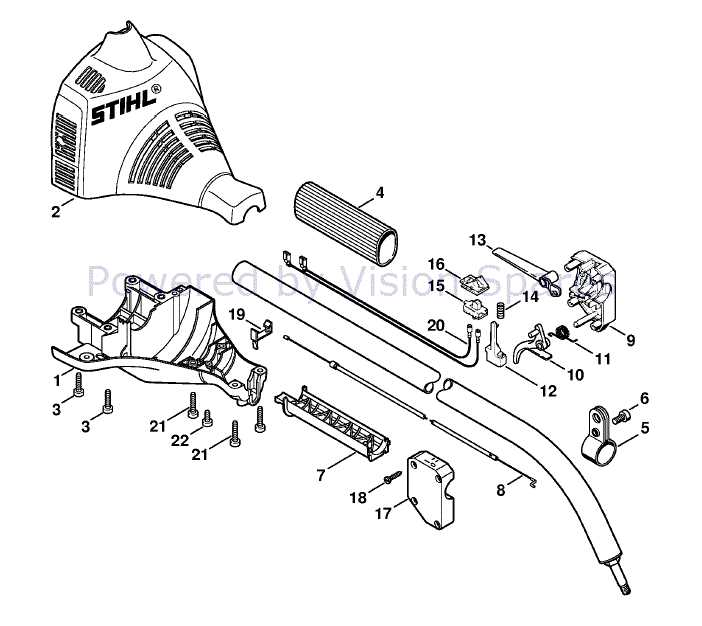stihl fs 46 parts diagram
