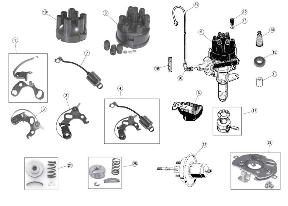 distributor parts diagram