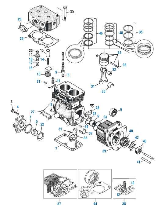 quincy compressor parts diagram