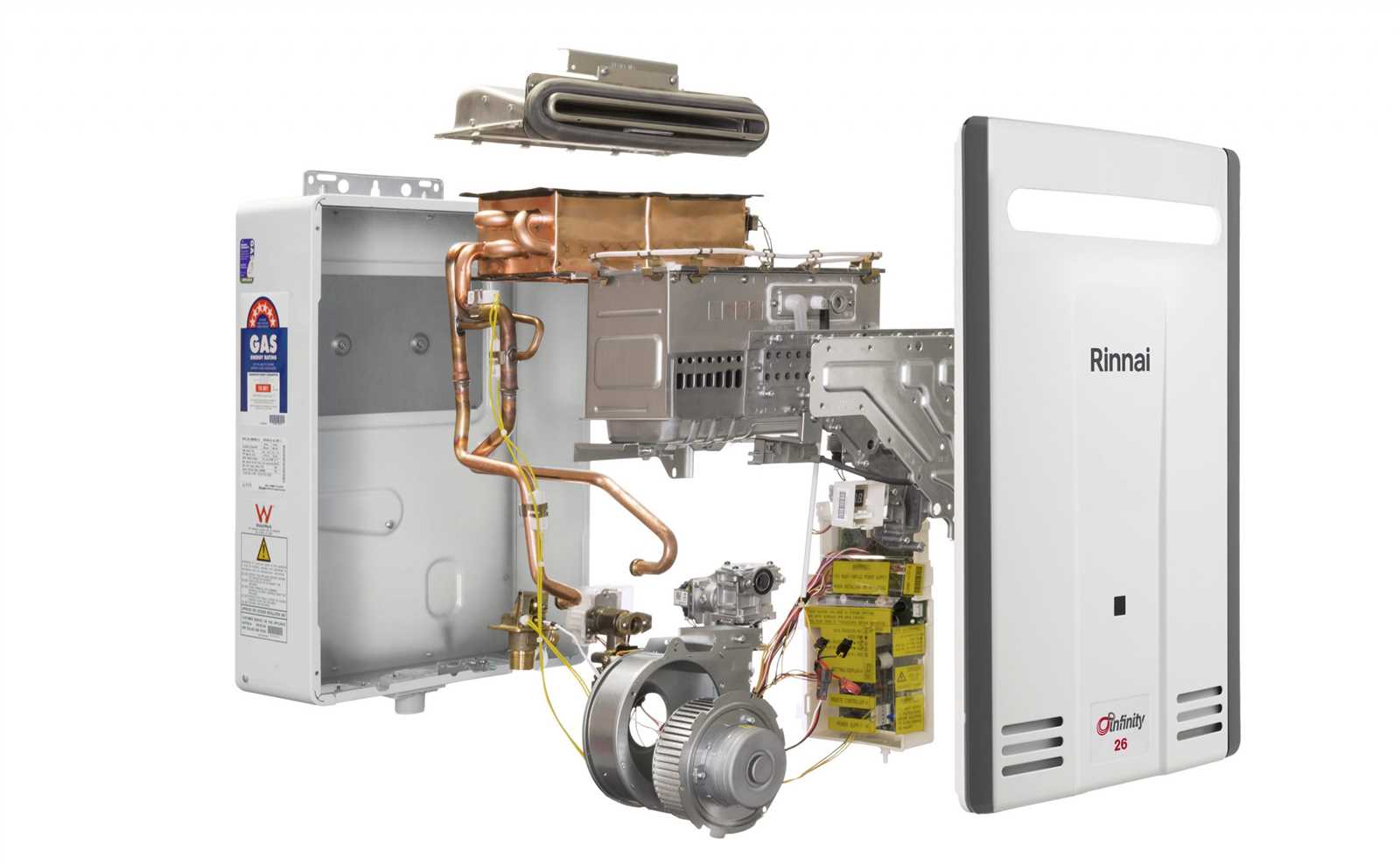 gas hot water heater parts diagram